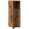 vidaXL Cabinet de salle de bain Bois Ancien 30 x 35 x 95 cm