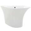 vidaXL Lavabo Blanc 47 x 45 x 37 cm C&eacute;ramique &Eacute;maill&eacute;e