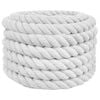 vidaXL Corde Blanc 6 x 6 x 500 cm Coton