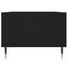 vidaXL Table basse Noir 90x50x36,5 cm Bois d'ing&eacute;nierie