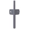 vidaXL Amortisseur &agrave; fermeture douce 12 pcs Gris 125 x 47 x 15 mm PP