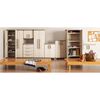 Keter Armoire de rangement basse Excellence Beige et taupe 97 cm