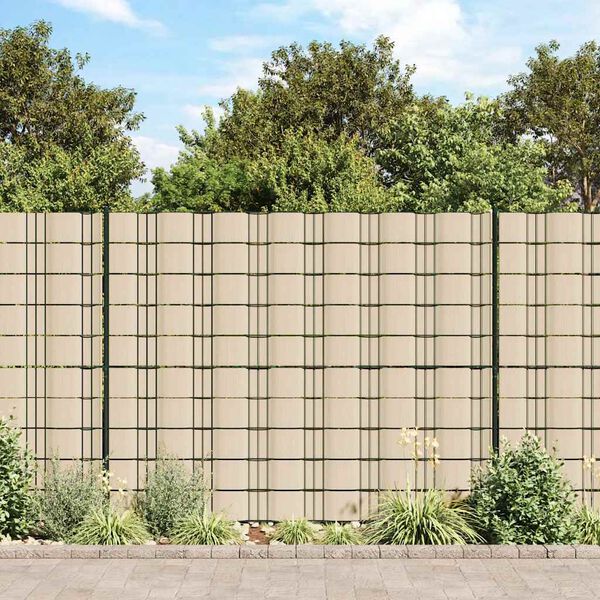 vidaXL &Eacute;cran d'intimit&eacute; de jardin PVC 70x0,19 m Cr&egrave;me