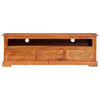 vidaXL Meuble TV 120x30x40 cm Bois d'acacia massif