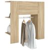 vidaXL Armoire de couloir Ch&ecirc;ne sonoma 97,5x37x99 cm Bois d'ing&eacute;nierie