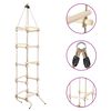 vidaXL &Eacute;chelle de corde pour enfants 200 cm Bois