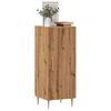 vidaXL Buffet ch&ecirc;ne artisanal 34,5x34x90 cm bois d'ing&eacute;nierie