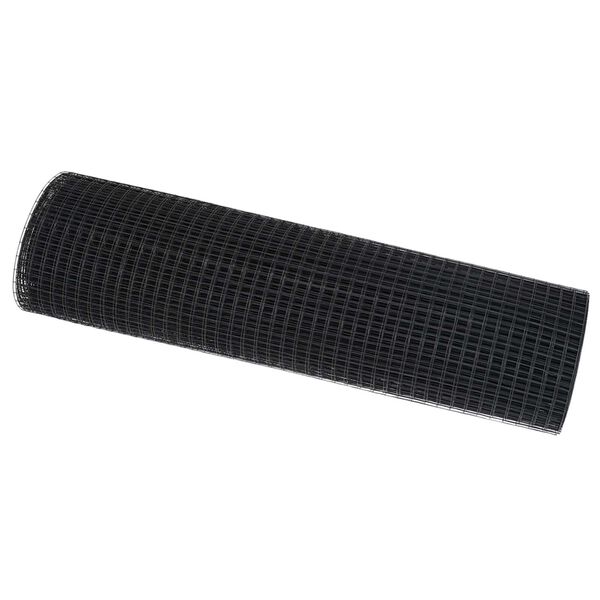 vidaXL Clôture en fil soudé Gris 0.8 x 10 m Acier