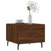 vidaXL Table basse Ch&ecirc;ne marron 50x50x40 cm Bois d'ing&eacute;nierie