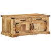vidaXL Table basse Marron 90 x 50 x 40 cm Bois de mangue massif