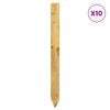 vidaXL Poteaux de cl&ocirc;ture 10 pc Vert 100 cm Bois de pin massif