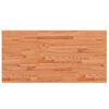 vidaXL Comptoir de salle de bain 100x50x4 cm bois massif de h&ecirc;tre