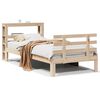 vidaXL Cadre de lit avec t&ecirc;te de lit sans matelas 90x200 cm