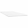 vidaXL Sommier &agrave; lattes de lit matelas LED noir 120x190 cm similicuir