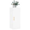 vidaXL Armoire murale blanc 34,5x34x90 cm