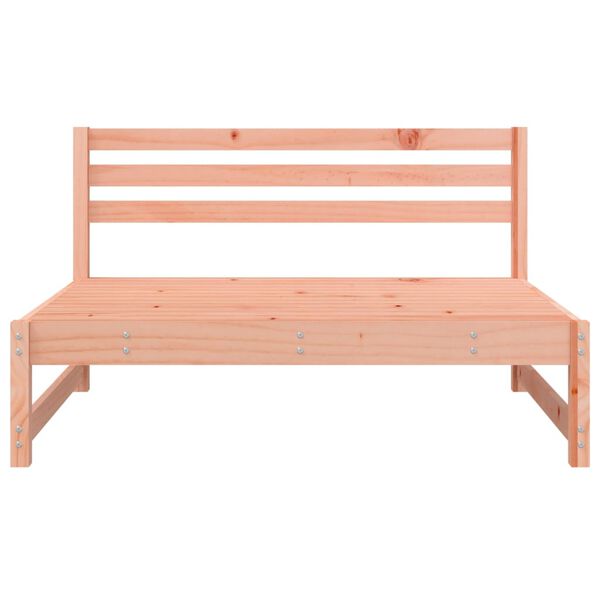 vidaXL Canap&eacute; central de jardin 120x80 cm bois massif douglas