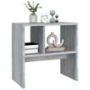 vidaXL Table d'appoint Sonoma gris 50x30x50 cm Bois d'ingénierie