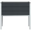 vidaXL Jardini&egrave;re Anthracite 100 x 45 x 90 cm Acier galvanis&eacute;