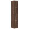 vidaXL Armoire apothicaire ch&ecirc;ne marron 30x41x174,5 cm bois ing&eacute;nierie