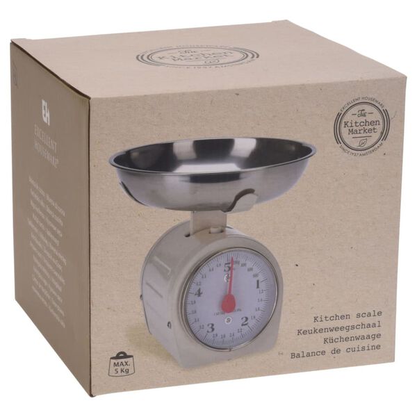 Excellent Houseware Balance de cuisine 5 kg M&eacute;tal