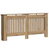 vidaXL Cache-Radiateur Ch&ecirc;ne artisanal 172 x 19 x 81,5 cm