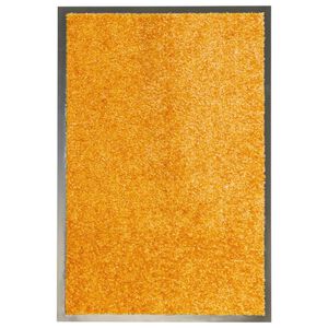 vidaXL Paillasson lavable Orange 40x60 cm