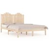vidaXL Cadre de lit sans matelas bois massif