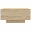 vidaXL Table basse ch&ecirc;ne sonoma 90x60x31 cm bois d'ing&eacute;nierie