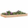 vidaXL Lit surélevé de jardin doublure 240x120x25 cm bois massif sapin