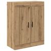vidaXL Haut Armoire 2 pcs Ch&ecirc;ne artisanal Bois d'ing&eacute;nierie