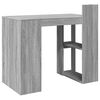 vidaXL Bureau sonoma gris 103,5x56,5x94 cm bois d'ing&eacute;nierie