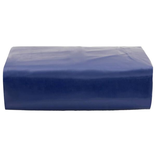 vidaXL B&acirc;che bleu 5x5 m 650 g/m&sup2;
