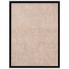vidaXL Paillasson Beige 60x80 cm
