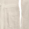 vidaXL Peignoir KINN Crème XL Coton