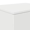 vidaXL Armoire de rangement 2 pcs Blanc 103 x 41 x 40 cm