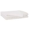 vidaXL Couverture Pond&eacute;r&eacute;e Blanc 200 x 225 cm 9 kg 100% Coton 205T