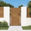 vidaXL Portail de jardin 100x175 cm en acier Corten