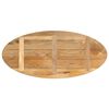 vidaXL Dessus de table 90x40x2,5 cm ovale bois massif de manguier
