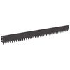 vidaXL Bordure de Pelouse 20 pcs 103 x 10 cm Acier Noir