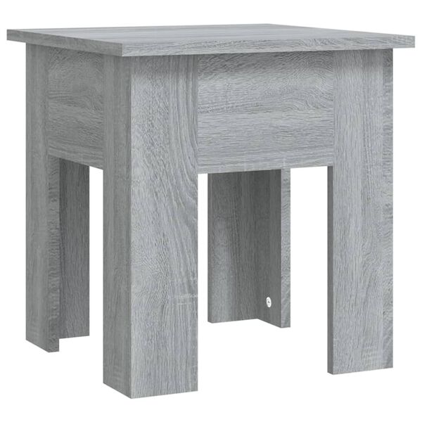 vidaXL Table basse Sonoma gris 40x40x42 cm Bois d'ingénierie