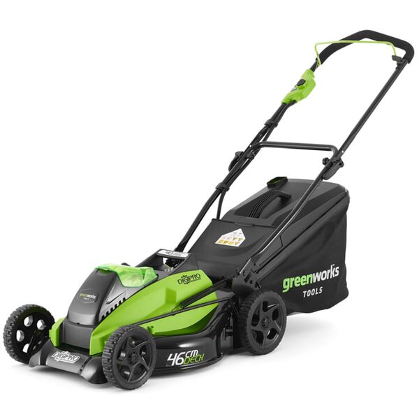 Greenworks Tondeuse &agrave; gazon sans batterie 40 V GD40LM45 2500407