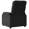 vidaXL Fauteuil inclinable électrique noir tissu microfibre