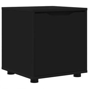vidaXL Cabinet de salle de bain Noir 40,5 x 40 x 44 cm