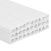 vidaXL Goulotte de câble 30x20 mm 30 m PVC