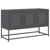 vidaXL Meuble TV anthracite 100,5x39x60,5 cm acier lamin&eacute; &agrave; froid