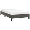 vidaXL Cadre de lit sans matelas gris fonc&eacute; 90x190 cm velours