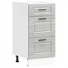 vidaXL Armoire de cuisine Porto sonoma gris bois d'ing&eacute;nierie