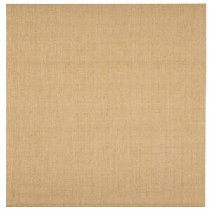 vidaXL Tapis Sisal naturel 100x100 cm