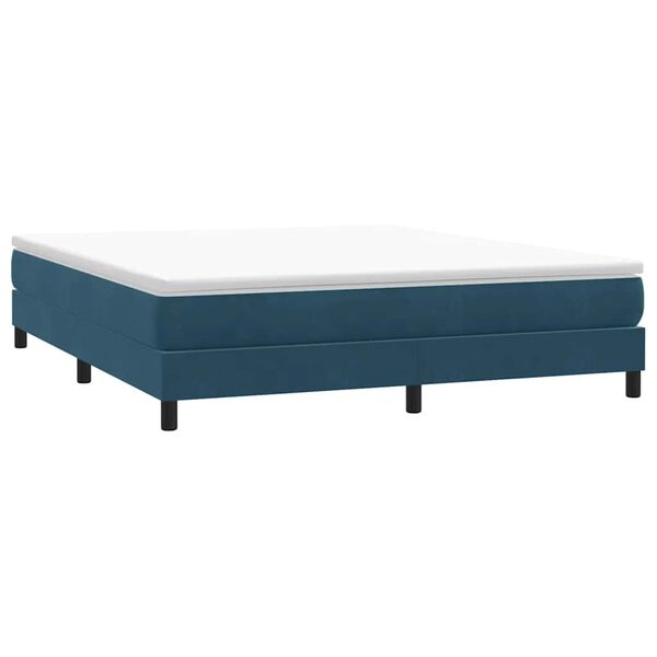vidaXL Sommier &agrave; lattes de lit sans matelas 180x210 cm velours