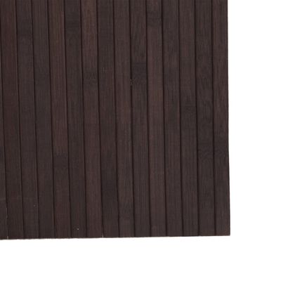 vidaXL Cloison de séparation marron foncé 165x600 cm bambou